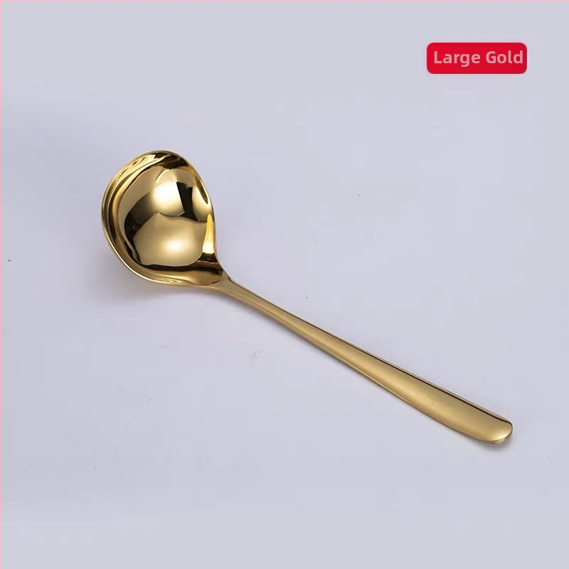 Köögilusikas roostevabast terasest, käepide roostevabast terasest, kaasaegne minimalistlik stiil, talve 2020 väljaanne