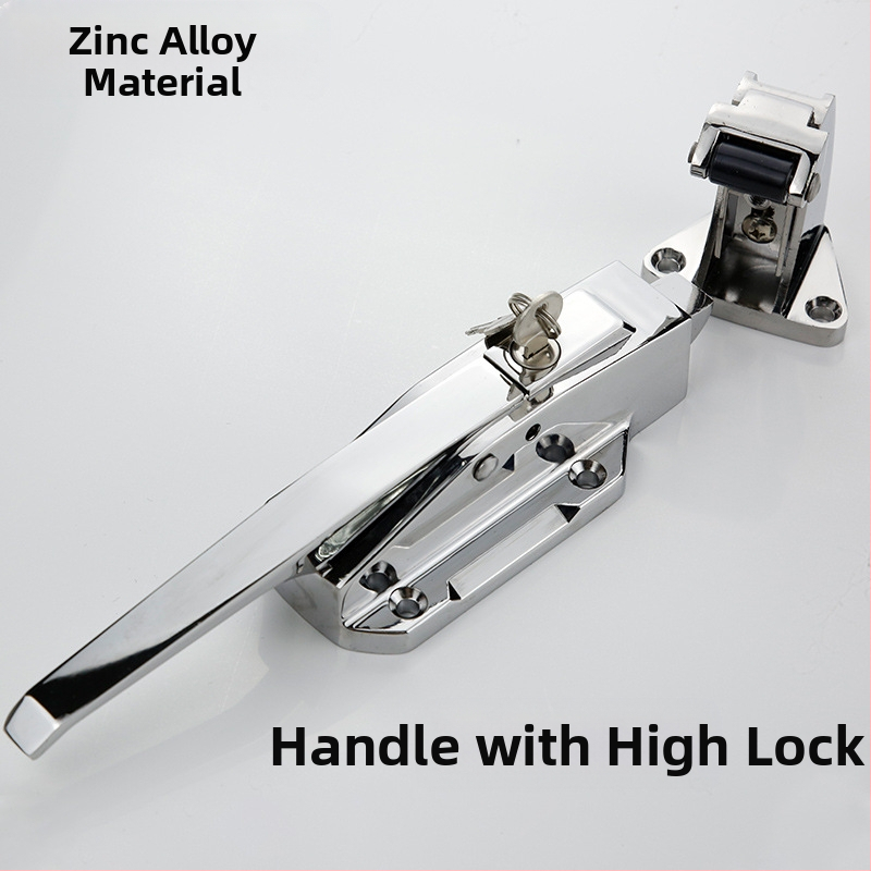 Drška za vrata s ključem, podesiva visina, model 1178, 304 nehrđajući čelik, ključnica tipa Core, za industrijske peći i opremu za hlađenje