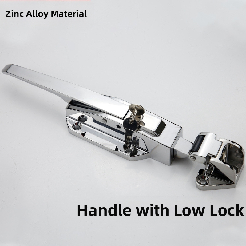 Drška za vrata s ključem, podesiva visina, model 1178, 304 nehrđajući čelik, ključnica tipa Core, za industrijske peći i opremu za hlađenje