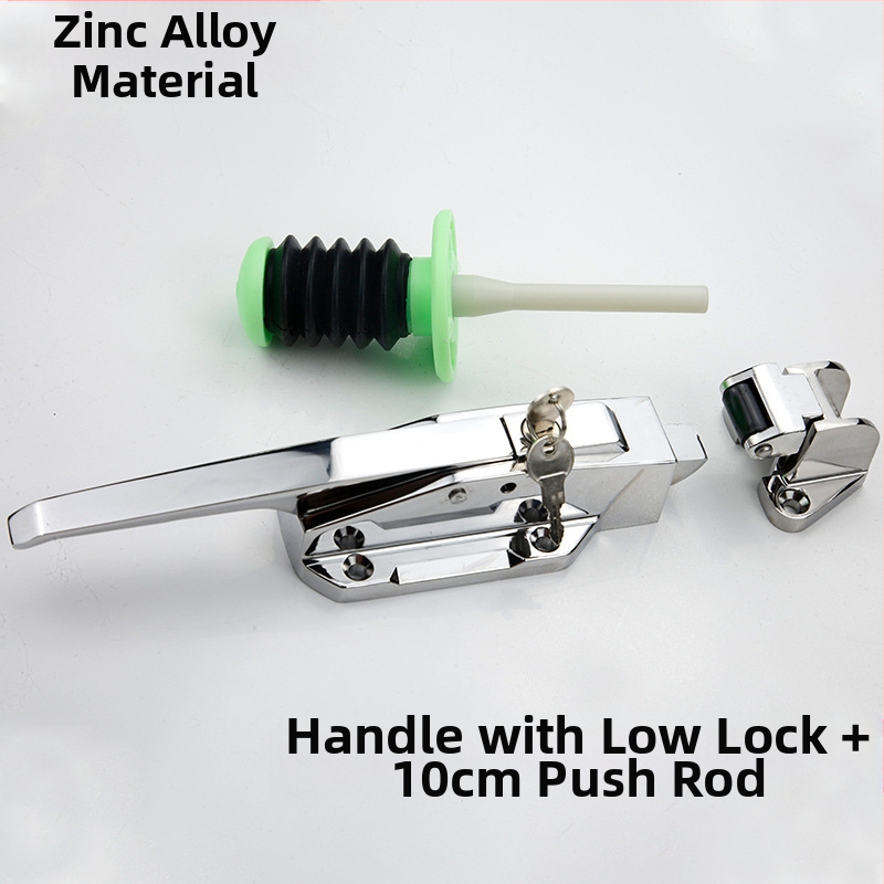 Drška za vrata s ključem, podesiva visina, model 1178, 304 nehrđajući čelik, ključnica tipa Core, za industrijske peći i opremu za hlađenje