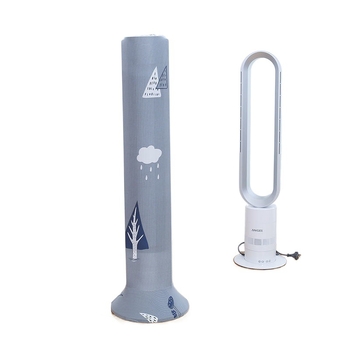 Κάλυμμα σκόνης για tower fan — καθολικό, κυλινδρικό προστατευτικό κάλυμμα