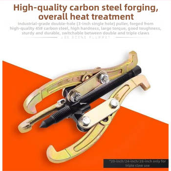 Εργαλείο αφαίρεσης ρουλεμάν με τρεις σιαγόνες – Πολυλειτουργικός τρίχειρας ελκτήρας, Παγκόσμιος εξαγωγέας, Χάλυβας άνθρακα, Σειρά ελκτών