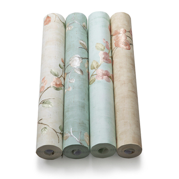 3D ταπετσαρία τοίχου με AB μοτίβο σε ρετρό αμερικάνικο αγροτικό φλοράλ σχέδιο, κατάλληλη για υπνοδωμάτιο και σαλόνι (υλικό: μη υφαντό ύφασμα; στυλ: παραδοσιακό; μοτίβο: AB)