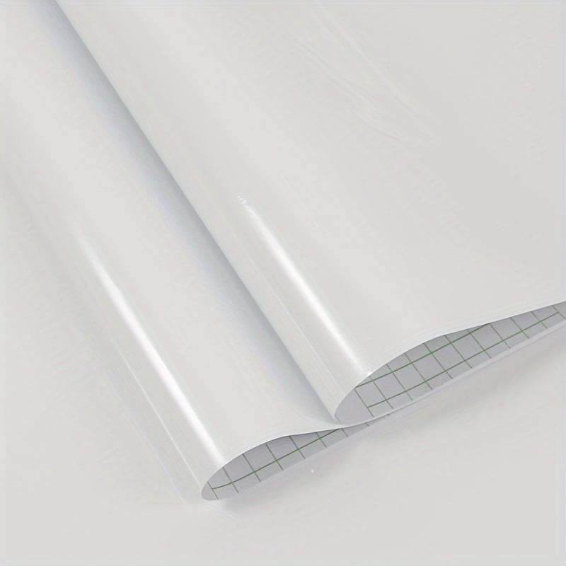 Film autocolant PVC pentru uși de dulap și suprafețe cu model dungi perlate – impermeabil, rezistent la ulei, o singură bucată