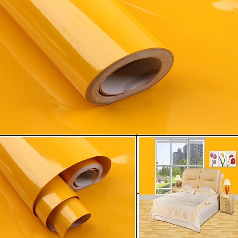 Film autocolant PVC pentru uși de dulap și suprafețe cu model dungi perlate – impermeabil, rezistent la ulei, o singură bucată