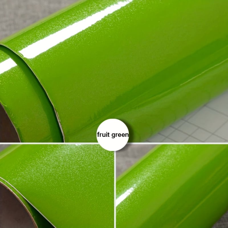 Film autocolant PVC pentru uși de dulap și suprafețe cu model dungi perlate – impermeabil, rezistent la ulei, o singură bucată