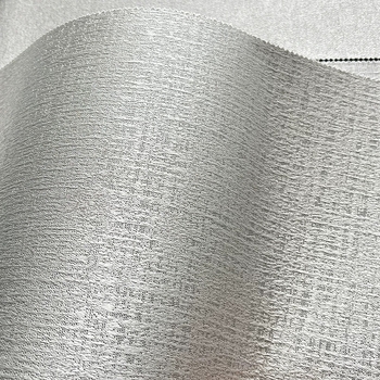 Svilena zidna obloga s doby teksturom, bez šavova, s mikro zlatnim nitima; za dnevni boravak i spavaću sobu