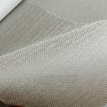 Μεταξωτή επένδυση τοίχου με υφή νήματος dobby, χωρίς ραφές, με νήματα μικρο-χρυσού; κατάλληλη για σαλόνι και υπνοδωμάτιο