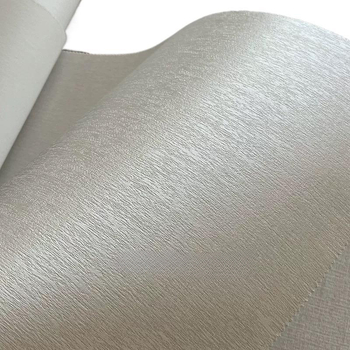 Μεταξωτή επένδυση τοίχου με υφή νήματος dobby, χωρίς ραφές, με νήματα μικρο-χρυσού; κατάλληλη για σαλόνι και υπνοδωμάτιο