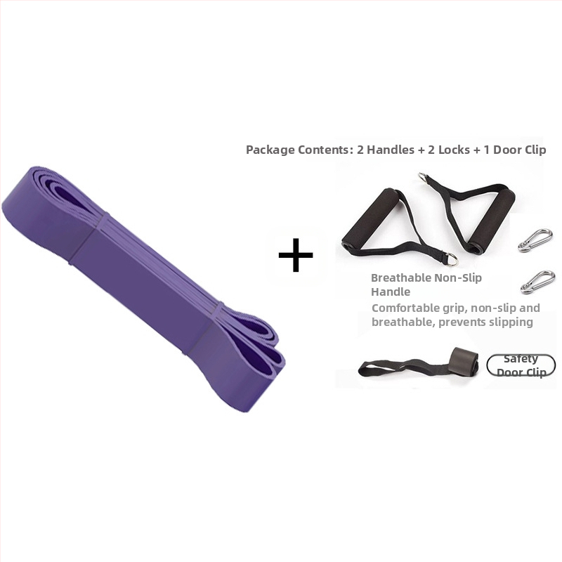 Banda de asistență pentru tracțiuni - Unisex, bandă de rezistență pentru antrenament al spatelui, compatibilă cu bara - Material: Altul