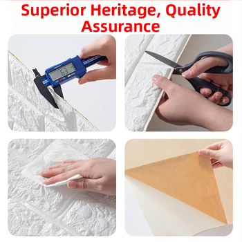 Αυτοκόλλητο τοίχου 3D από αφρό για υπνοδωμάτιο, αδιάβροχο και ανθεκτικό στην υγρασία, αφρός XPE, μοτίβο 19136415574