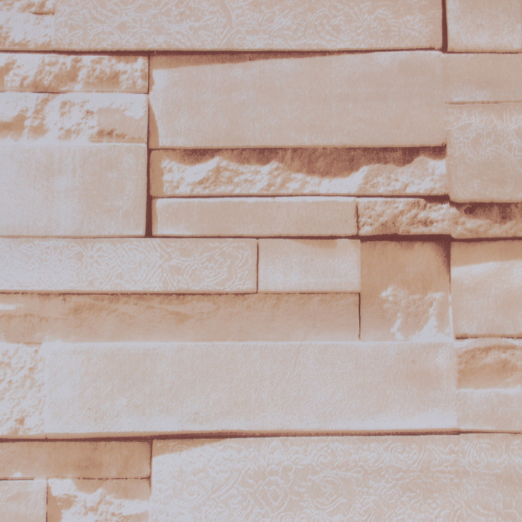 3D ķieģeļu raksts tapete, pašlīmējoša, PVC, ūdensizturīga, moderns minimālisma stils