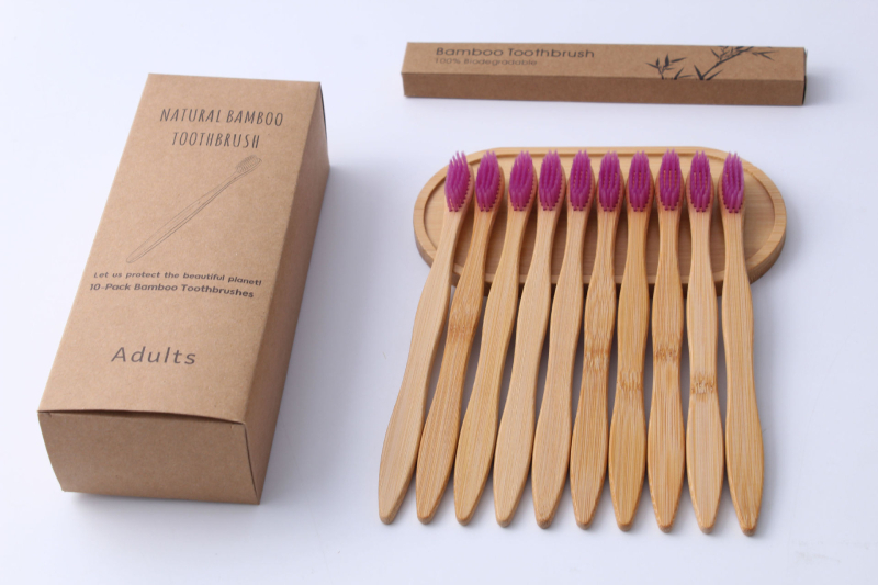 Hao rice capsuless бамбукова четка за зъби, ръчна; меки влакна; за възрастни; модел ZYSHZ-001; кутия 1000