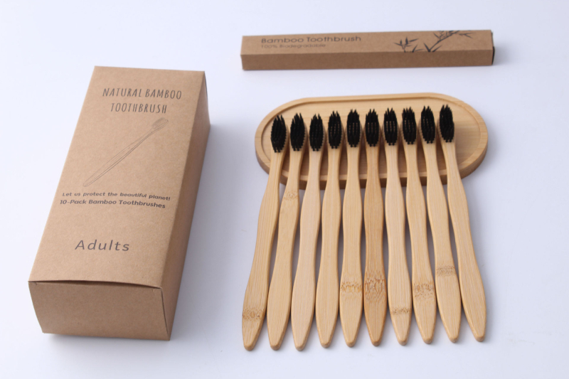 Hao rice capsuless бамбукова четка за зъби, ръчна; меки влакна; за възрастни; модел ZYSHZ-001; кутия 1000