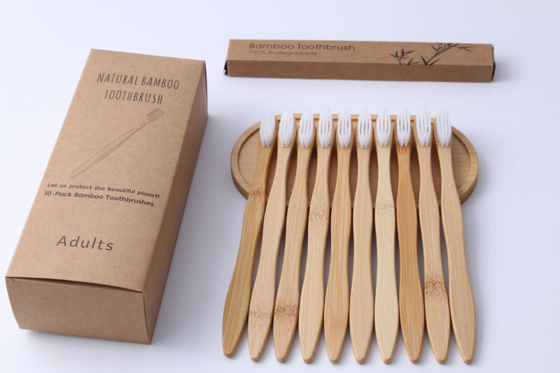 Hao rice capsuless бамбукова четка за зъби, ръчна; меки влакна; за възрастни; модел ZYSHZ-001; кутия 1000