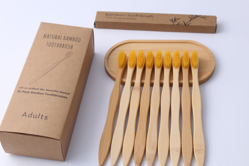 Hao rice capsuless бамбукова четка за зъби, ръчна; меки влакна; за възрастни; модел ZYSHZ-001; кутия 1000