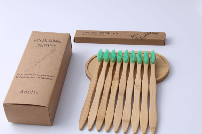 Hao rice capsuless бамбукова четка за зъби, ръчна; меки влакна; за възрастни; модел ZYSHZ-001; кутия 1000