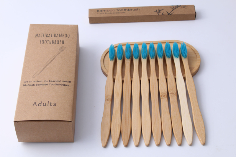 Hao rice capsuless бамбукова четка за зъби, ръчна; меки влакна; за възрастни; модел ZYSHZ-001; кутия 1000