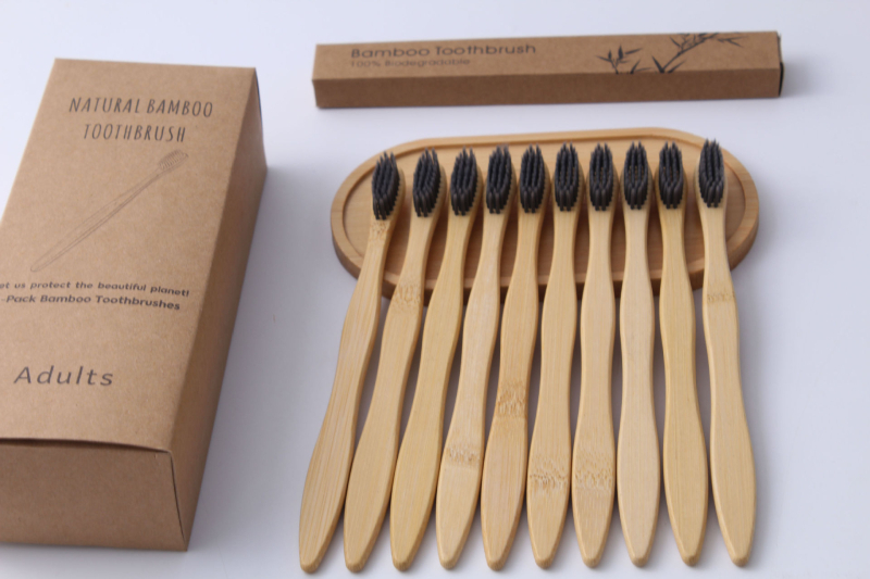 Hao rice capsuless бамбукова четка за зъби, ръчна; меки влакна; за възрастни; модел ZYSHZ-001; кутия 1000