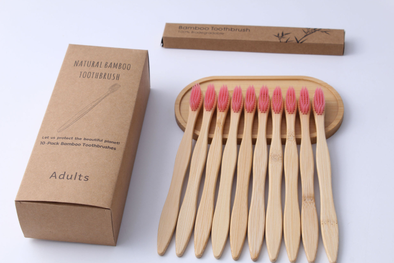 Hao rice capsuless бамбукова четка за зъби, ръчна; меки влакна; за възрастни; модел ZYSHZ-001; кутия 1000