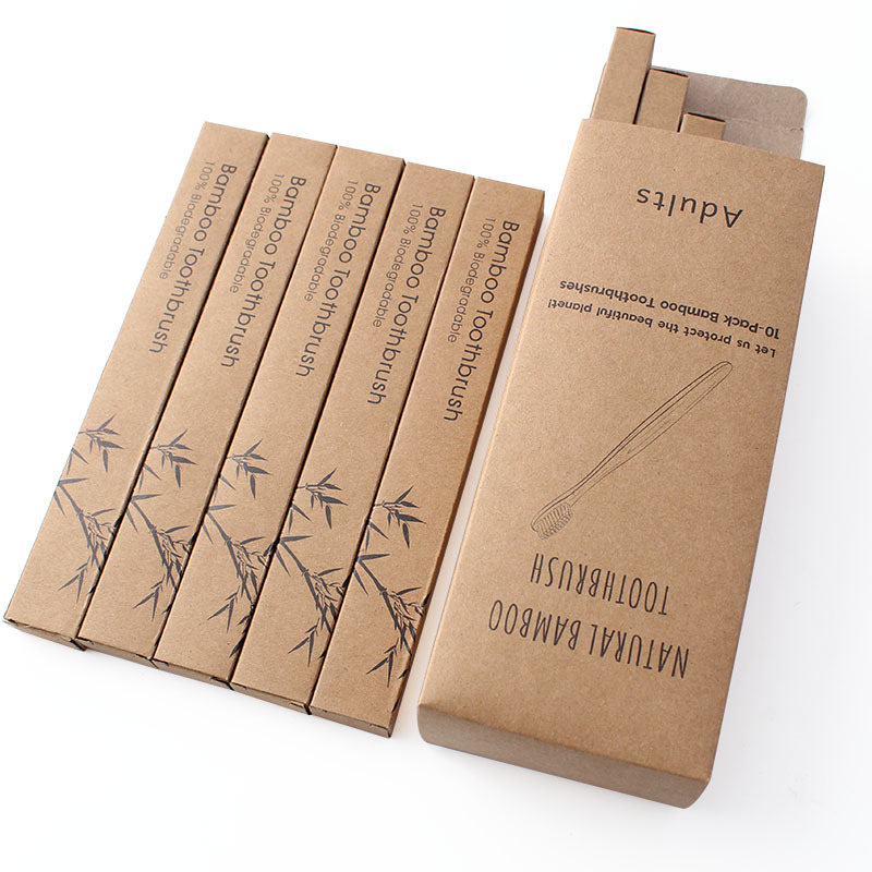 Hao rice capsuless бамбукова четка за зъби, ръчна; меки влакна; за възрастни; модел ZYSHZ-001; кутия 1000