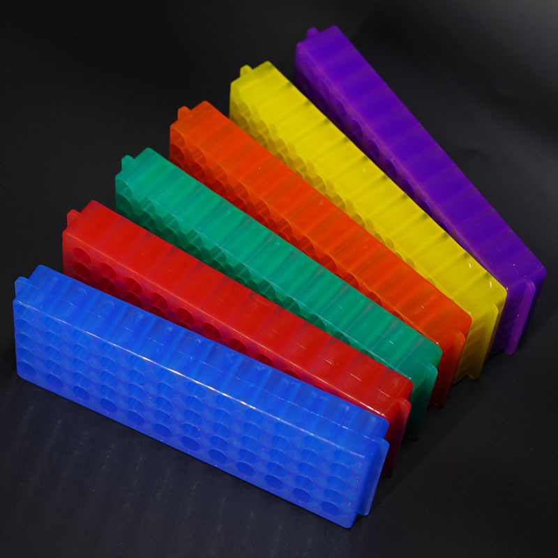 Placă cu 60 găuri, panou dublu, material nou, capacitate 0.5/1.5/2 ml