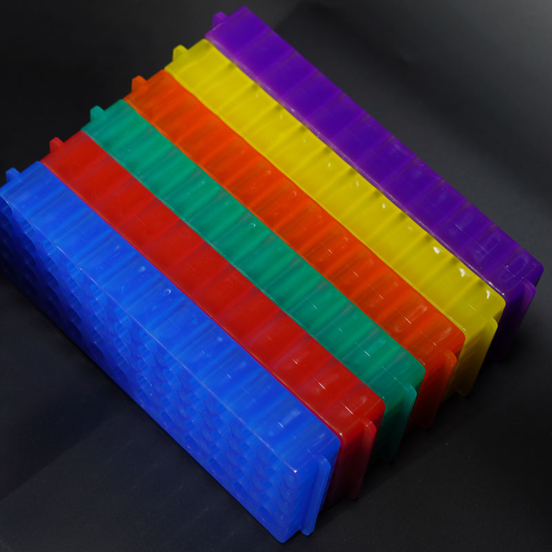 Placă cu 60 găuri, panou dublu, material nou, capacitate 0.5/1.5/2 ml