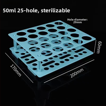 Ράφι σωληναρίων φυγοκέντρησης, αποσπώμενο, πολυχρηστικό, συμβατό με σωληνάκια 10 ml/15 ml/50 ml, μοντέλο WP