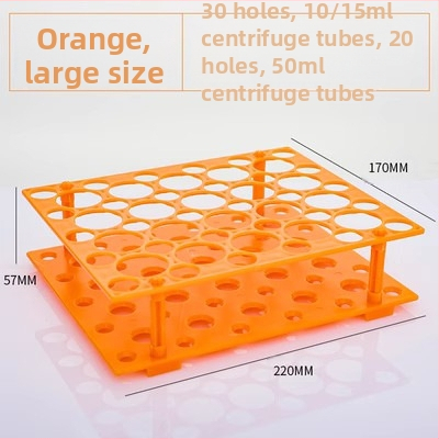 Raft pentru tuburi de centrifugare, demontabil, multifuncțional, compatibil cu tuburi de 10 ml, 15 ml și 50 ml, model WP