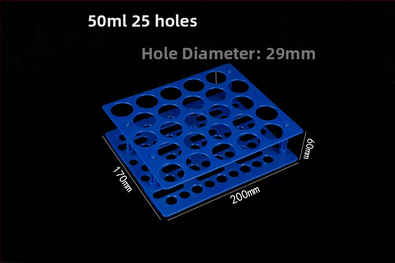 Raft pentru tuburi de centrifugare, demontabil, multifuncțional, compatibil cu tuburi de 10 ml, 15 ml și 50 ml, model WP