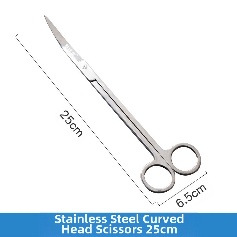 Instrumente pentru amenajare acvariu din oțel inoxidabil: pense din oțel, clemă de hrănire prelungită și foarfecă pentru plante acvatice