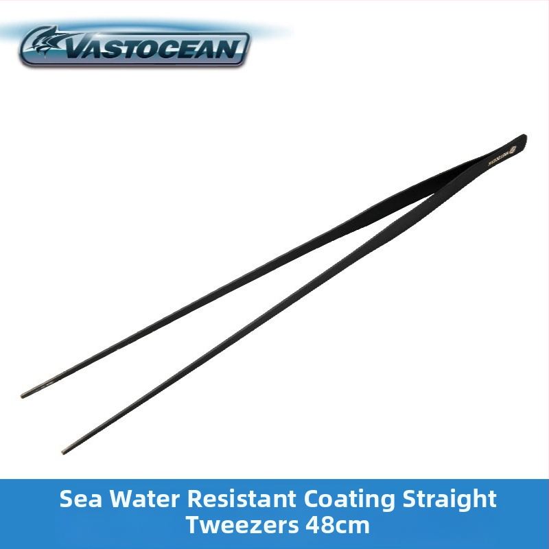 Instrumente pentru amenajare acvariu din oțel inoxidabil: pense din oțel, clemă de hrănire prelungită și foarfecă pentru plante acvatice