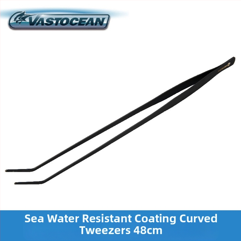 Instrumente pentru amenajare acvariu din oțel inoxidabil: pense din oțel, clemă de hrănire prelungită și foarfecă pentru plante acvatice