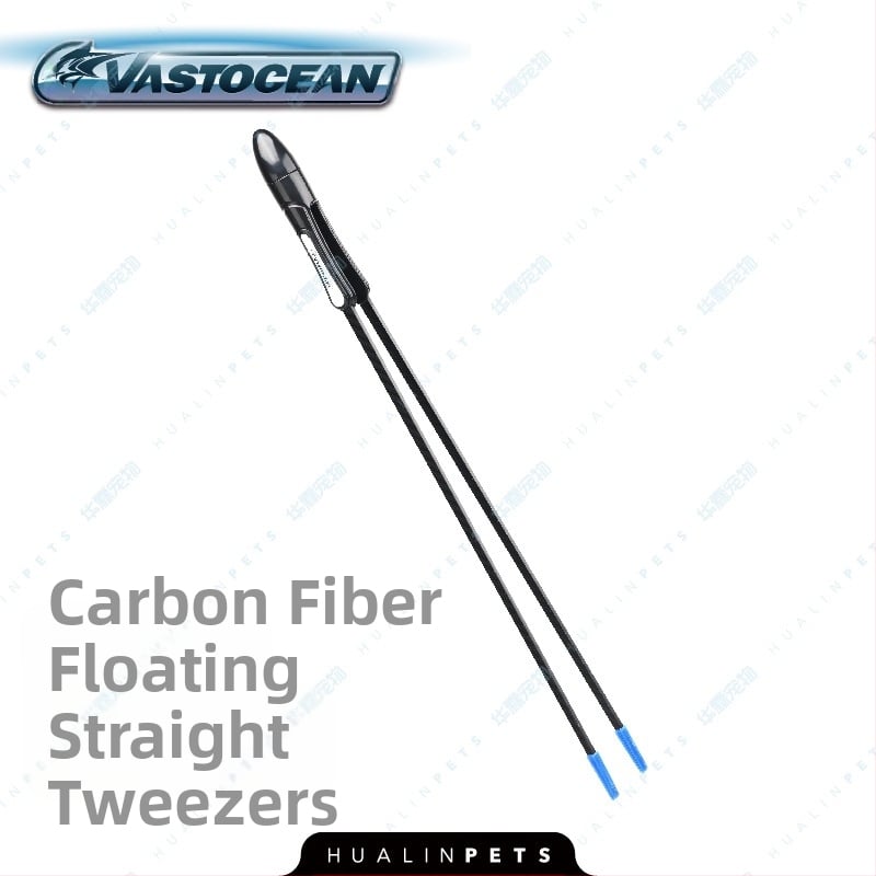 Instrumente pentru amenajare acvariu din oțel inoxidabil: pense din oțel, clemă de hrănire prelungită și foarfecă pentru plante acvatice