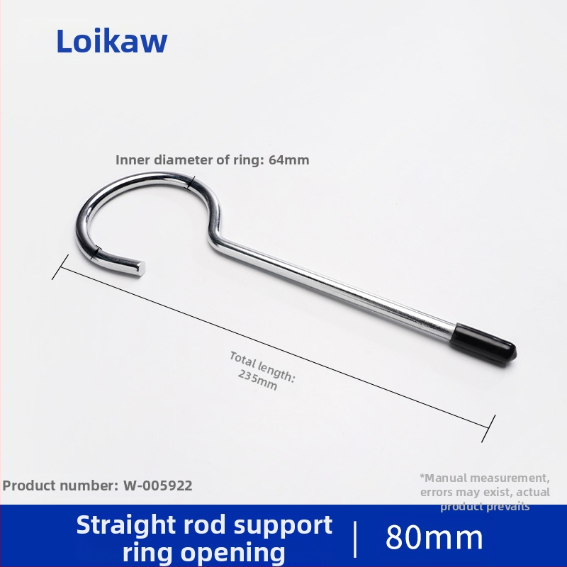 Laboratorijas tērauda statīvs ar gredzenveida turētāju un kolbu apkures stieņa atbalstam