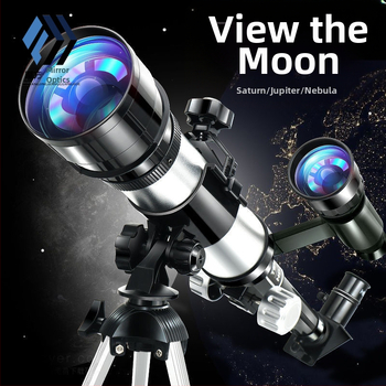 Παιδικό τηλεσκόπιο αστρονομίας υψηλής ευκρίνειας για αρχάριους, σετ παρατήρησης άστρων και επιστημονικών πειραμάτων, για 7–14 ετών, πολυλειτουργικό, χωρίς ηλεκτρικό ρεύμα