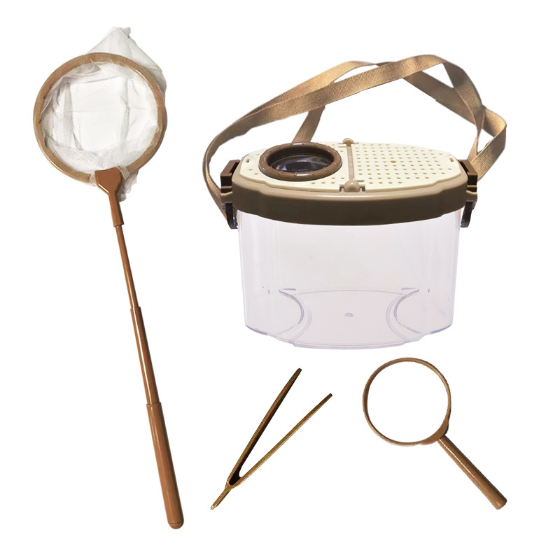 Vaikų vabzdžių stebėjimo dėžutė – skaidri edukacinė žaisliukas; Medžiaga: ABS acrylic; DIY: Taip; Daugiafunkcinė: Taip; Elektros: Ne; Tinkamas amžius 7–14 metų