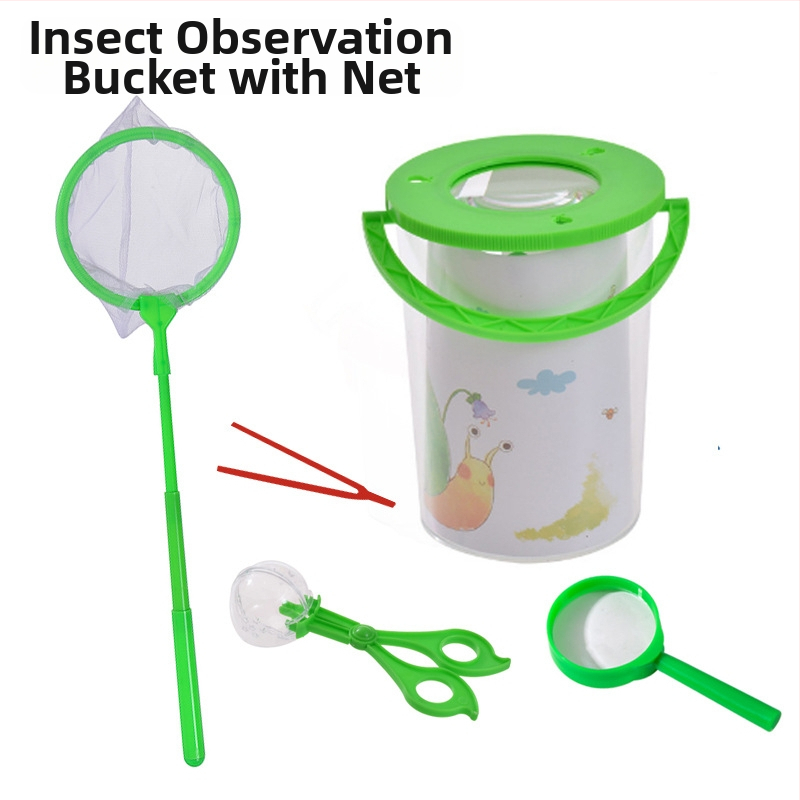 Vaikų vabzdžių stebėjimo dėžutė – skaidri edukacinė žaisliukas; Medžiaga: ABS acrylic; DIY: Taip; Daugiafunkcinė: Taip; Elektros: Ne; Tinkamas amžius 7–14 metų