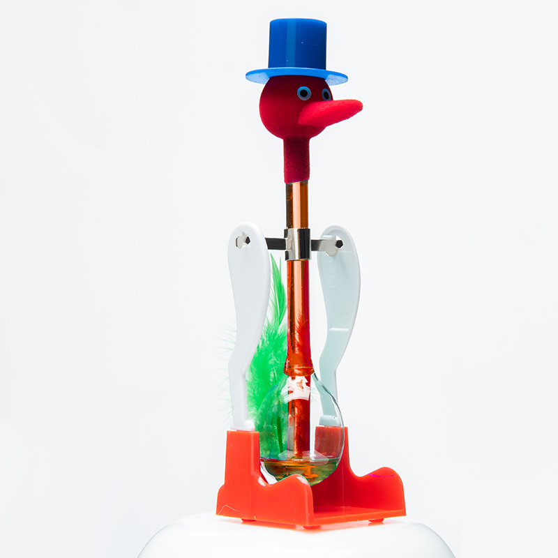 Geriantis paukštis žaislas - metalinė konstrukcija, skirta kūdikiams ir vaikams nuo 0 iki 2 metų, edukacinė mokslinė žaisla