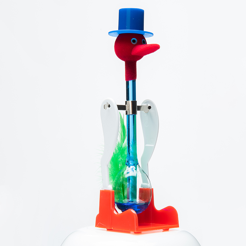 Geriantis paukštis žaislas - metalinė konstrukcija, skirta kūdikiams ir vaikams nuo 0 iki 2 metų, edukacinė mokslinė žaisla