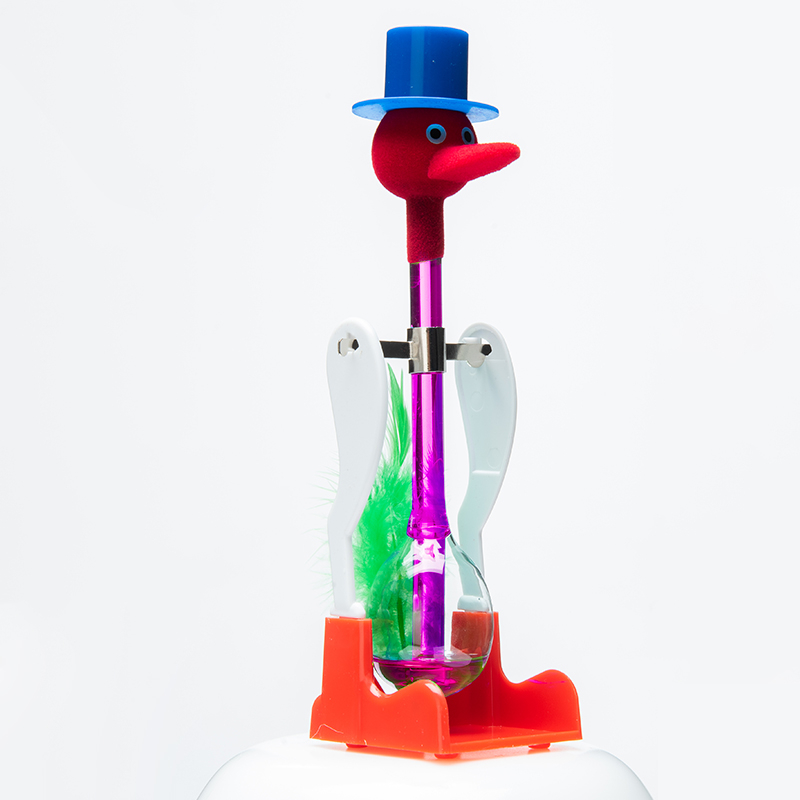 Geriantis paukštis žaislas - metalinė konstrukcija, skirta kūdikiams ir vaikams nuo 0 iki 2 metų, edukacinė mokslinė žaisla