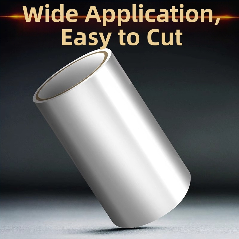 Водоустойчива лента за ремонт на течове за PVC тръби, за баня и кухня, слоеста ролна лента, удължение 500%, хартиено ядро, силно водоустойчиво лепило