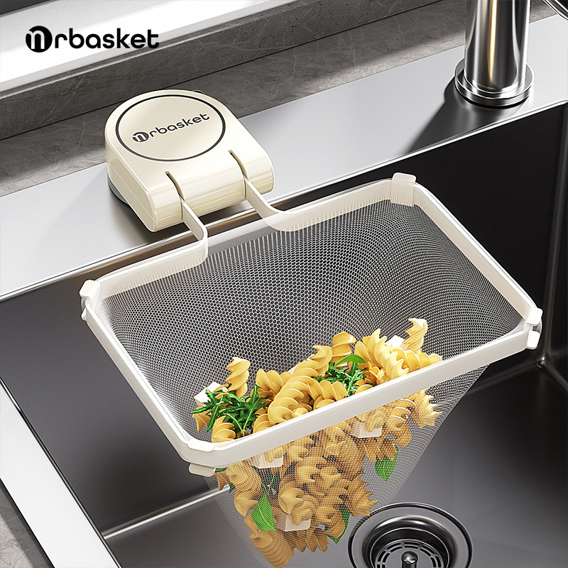 Filtru pentru chiuveta de bucătărie cu ventuză (Material plastic; Logo gravat cu laser; Stil simplu; Ambalaj: cutie cadou; Calitate de primă clasă)