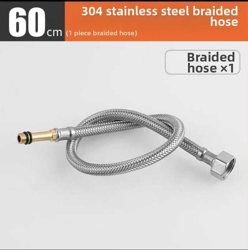 Kuchynský stenový miešací kohút na drezu, nerezová oceľ, brúsený povrch, keramické jadro ventilu, Skoni model 01