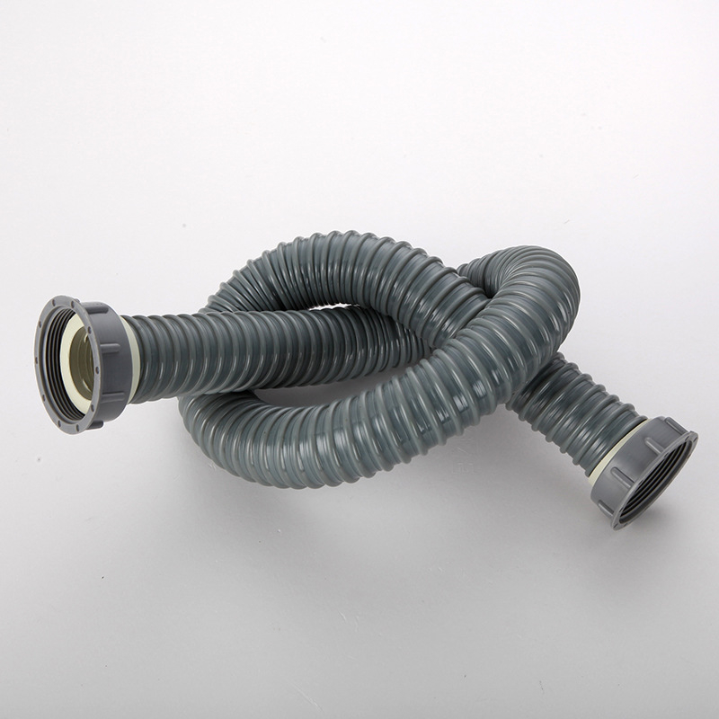 Αποχέτευση νεροχύτη μονής δεξαμενής με επέκταση σωλήνα και αντιμυρωτικός σωλήνας (Μονή νεροχύτης; Επέκταση σωλήνα; Αντιμυρωτικός σωλήνας)