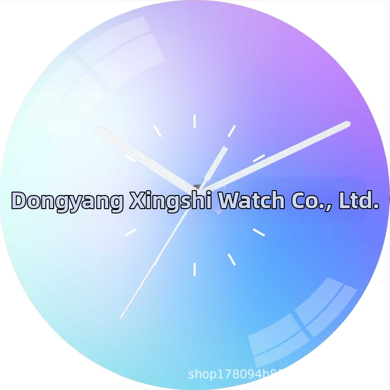 Ceas de perete cu mișcare sweep pe secundă | Star Time model 03, alimentat cu baterie