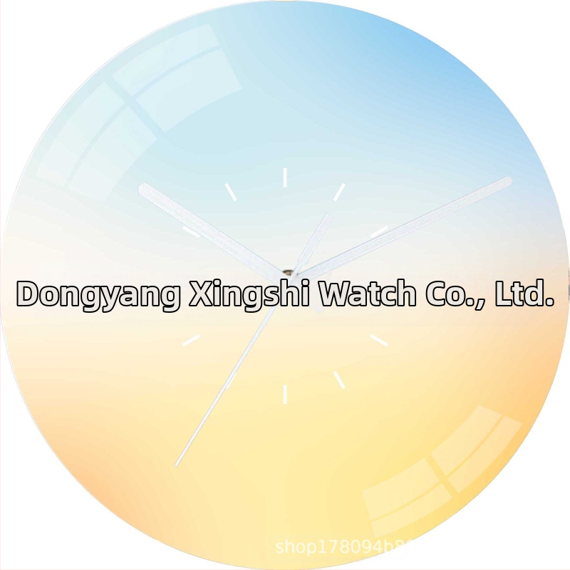 Ceas de perete cu mișcare sweep pe secundă | Star Time model 03, alimentat cu baterie