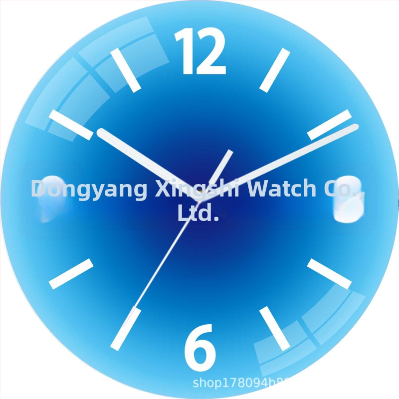 Ceas de perete cu mișcare sweep pe secundă | Star Time model 03, alimentat cu baterie