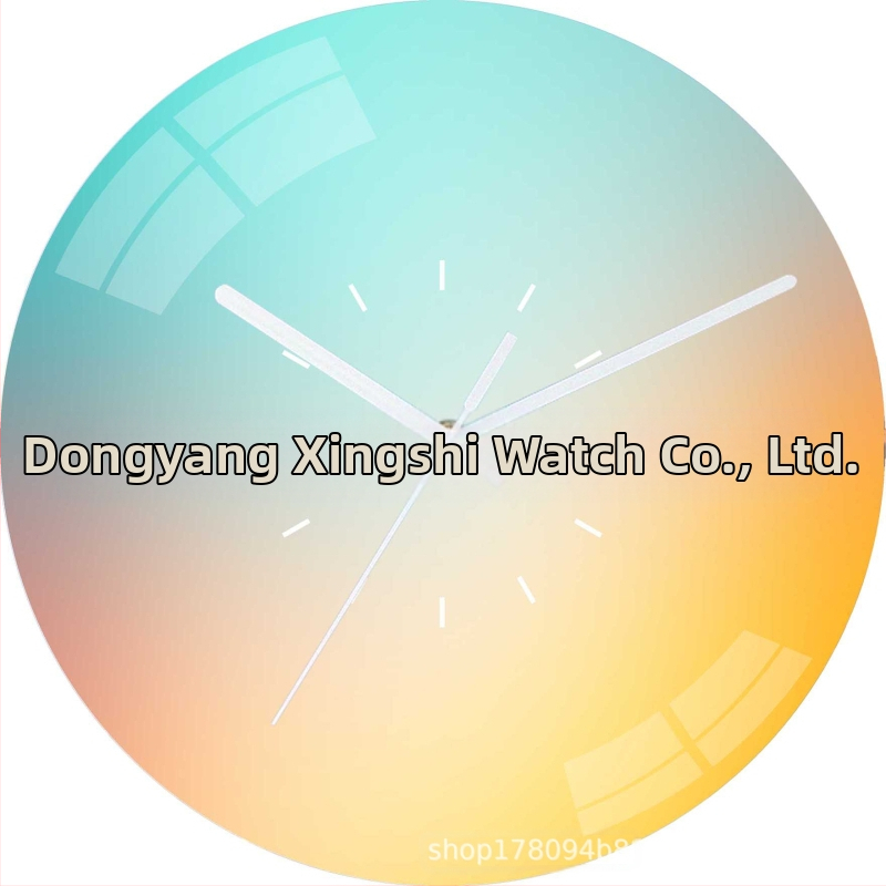 Ceas de perete cu mișcare sweep pe secundă | Star Time model 03, alimentat cu baterie