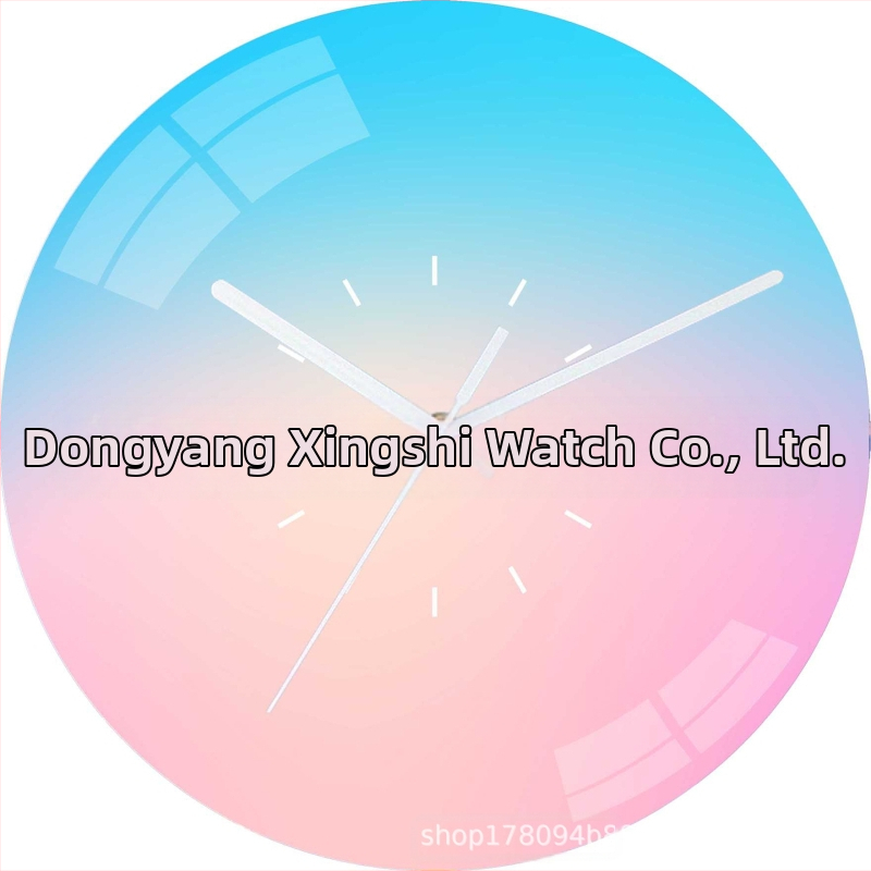 Ceas de perete cu mișcare sweep pe secundă | Star Time model 03, alimentat cu baterie